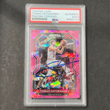 2020-21 Panini Prizm #183 Tomas Satoransky Signed AUTO PSA Slabbed Bulls