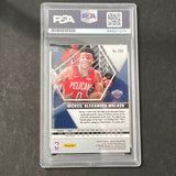 2019-20 Panini Mosaic Silver #205 Nickeil Alexander-Walker Signed Card AUTO PSA Slabbed Pelicans