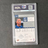 2009-10 Upper Deck #187 Hasheem Thabeet Signed Rookie Card RC AUTO PSA Slabbed Grizzlies