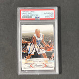 2009 Panini Prestige #66 David West Signed Card AUTO PSA Slabbed Hornets