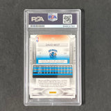 2009 Panini Prestige #66 David West Signed Card AUTO PSA Slabbed Hornets