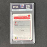 2003 Upper Deck #229 Roger Mason Signed Card Auto PSA Slabbed Bulls