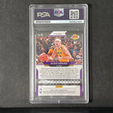 2020 Panini Prizm #10 Alex Caruso Signed Card AUTO PSA Slabbed Lakers