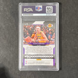 2020-21 Panini Prizm #10 Alex Caruso Signed Card AUTO PSA Slabbed Lakers