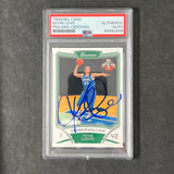 2008-09 Bowman Chrome #115 Kevin Love Signed Card AUTO PSA Slabbed RC Timberwolves