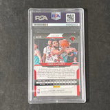 2020-21 Panini Prizm #215 Fred VanVleet Signed Card AUTO PSA Slabbed Raptors