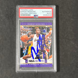 2012-13 NBA Hoops #196 Ramon Sessions Signed AUTO PSA Slabbed Lakers