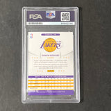 2012-13 NBA Hoops #196 Ramon Sessions Signed AUTO PSA Slabbed Lakers