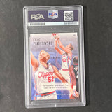 1995 Skybox NBA #43 Eric Piatkowski Signed Card AUTO PSA Slabbed Clippers