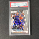 2010-11 Panini Prestige #103 Jason Thompson Signed Card AUTO PSA Slabbed Kings