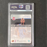 2008-2009 Upper Deck #52 Rodney Stuckey Signed Card AUTO PSA Slabbed Pistons