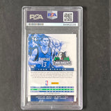 2012-13 Panini Contenders #74 Luke Ridnour Signed Card AUTO PSA Slabbed Timberwolves