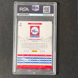 2012-13 NBA Hoops #28 Spencer Hawes Signed Card AUTO PSA/DNA Slabbed 76ers