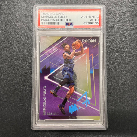 2019-20 Panini Prizm #193 MARKELLE FULTZ Signed Card AUTO PSA Slabbed Magic