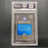 2017-18 Panini Donruss Optic #200 MARKELLE FULTZ Signed Card AUTO PSA Slabbed Sixers