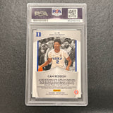 2019 Panini Prizm #43 Cam Reddish Signed Card AUTO PSA Slabbed Duke