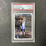 2014-15 Panini Hoops #158 Courtney Lee Signed Card AUTO PSA Slabbed Grizzlies