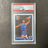 2015-16 Panini Complete #282 Justin Anderson Signed Card AUTO PSA Slabbed RC Mavericks