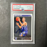 2014-15 NBA Hoops #268 Nik Stauskas Signed Card AUTO PSA Slabbed RC Kings