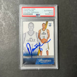 2014-15 Panini Prestige #165 Dante Exum Signed Card AUTO PSA Slabbed Jazz