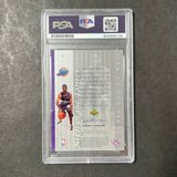 2000 Upper Deck Sign of the Times Quincy Lewis Signed Card AUTO PSA Slabbed Utah Jazz Autographed