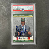 2012-13 NBA Hoops #287 John Henson Signed Card AUTO PSA Slabbed