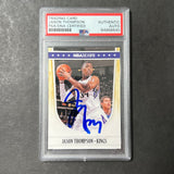 2012 Panini America #211 Jason Thompson Signed Card AUTO PSA Slabbed Kings