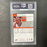 2009-10 Upper Deck Basketball #19 Emeka Okafor Signed Card AUTO PSA Slabbed RC Bobcats