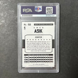 2015-16 Panini Hoops #156 Omer Asik Signed Card AUTO PSA/DNA Slabbed Pelicans