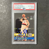 2010-11 Panini #133 Nicolas Batum Signed Card AUTO PSA Slabbed Blazers