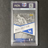 2015-16 Contenders Draft Picks #50 Willie Cauley-Stein Signed Card AUTO PSA Slabbed Kentucky