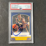 2012-13 Panini Basketball Topps #146 Roy Hibbert Signed Card AUTO PSA Slabbed Pacers