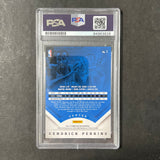 2013-14 Panini Prestige #1 Kendrick Perkins Signed Card AUTO PSA/DNA Slabbed Thunder