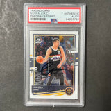 2020-21 Panini Donruss Optic #96 NIKOLA JOKIC Signed PSA Slabbed Nuggets