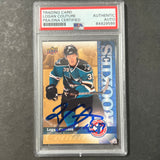 2010 Upper Deck #HCD-5 Logan Couture Signed Card AUTO PSA Slabbed Sharks