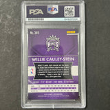 2015-16 Panini Prizm #349 Willie Cauley-Stein Signed Card AUTO PSA Slabbed RC Kings
