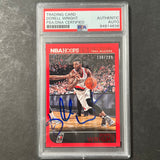 2014-15 Panini NBA Hoops #86 Dorell Wright Signed Card AUTO PSA Slabbed Trail Blazers