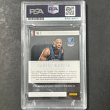 2015 Panini Gala Coming Attractions #2 27/60 Jarell Martin Signed Auto PSA Slabbed RC Grizzlies