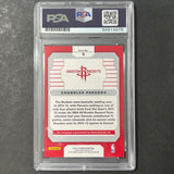 2012-13 Panini Basketball #5 Chandler Parsons Signed Card AUTO 10 PSA/DNA Slabbed Rockets