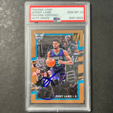 2017-18 Panini Donruss #20 Jeremy Lamb Signed Card AUTO 10 PSA Slabbed Hornets