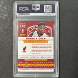 2012-13 Panini #278 Norris Cole Signed Card AUTO 10 PSA Slabbed Heat