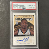 2013-14 Panini Brilliance #171 Jamaal Franklin Signed Card PSA Auto 10 Slabbed Grizzlies