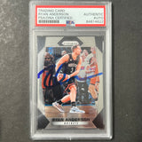 2017-18 Panini Prizm #255 Ryan Anderson Signed Card AUTO PSA Slabbed Rockets