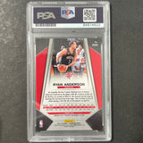 2017-18 Panini Prizm #255 Ryan Anderson Signed Card AUTO PSA Slabbed Rockets