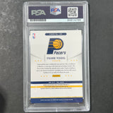 2012-13 NBA Hoops #100 Frank Vogel Signed Card AUTO 10 PSA Slabbed Pacers