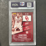 2015 Panini Contenders Draft Picks #160 Tashawn Thomas Signed Card AUTO PSA Slabbed Oklahoma