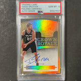 2014-15 Panini Preferred #159 Tiago Splitter Signed Card AUTO 10 PSA Slabbed Spurs