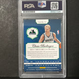 2012-13 Elite Basketball #72 Chase Budinger Signed Card AUTO PSA/DNA Slabbed Timberwolves