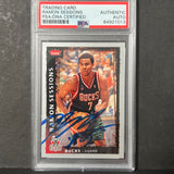 2008-09 Fleer #85 Ramon Sessions Signed AUTO PSA Slabbed Bucks