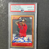 2006 Bowman #165 Ervin Santana Signed Card AUTO 10 PSA/DNA Slabbed Angels